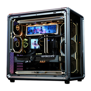 [12期免息]微星乔思伯X400海景房amd电脑主机9850X3D/9800X3D台式机5070Ti/5080显卡diy组装电脑FPS游戏整机