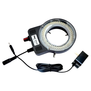 显微镜LED光源灯环形照明灯高亮可调F5灯珠补光聚光专用灯F3配件