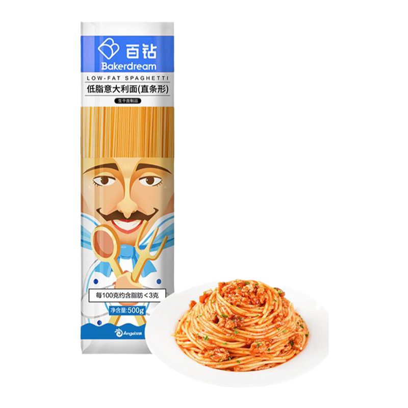 百钻意大利面直条型家用速食