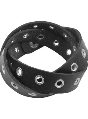 小孔轻巧百搭冷淡风三圈朋克手链