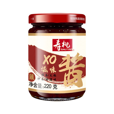 寿桃XO酱牛肉粒瓶装乌冬面