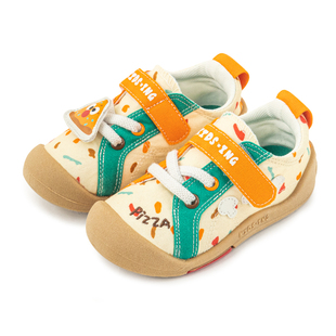 kidsing可迪星幼儿帆布鞋春季男女童小童宝宝儿童软底布鞋运动鞋