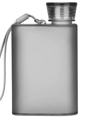 a5磨砂扁形纸张防漏户外便携水杯