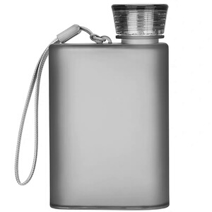 a5磨砂扁形纸张防漏户外便携水杯