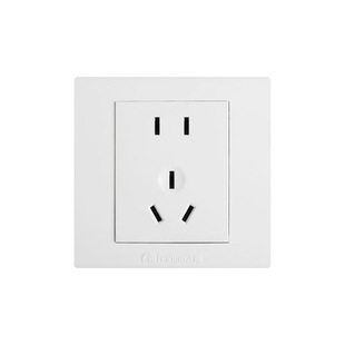 飞雕工装款开关插座二开多控86型暗装10A三孔四孔五孔带开关调速