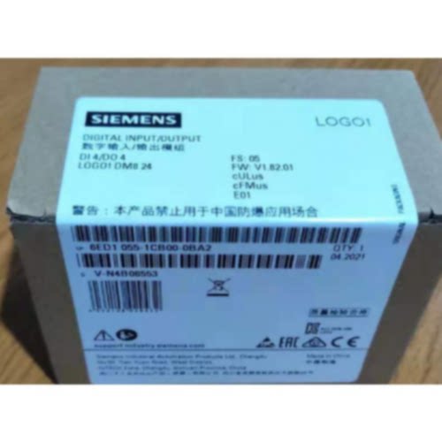 议价6ED1055-1CB00-0BA2西门子LOGO! DM8 24扩展模块6ED10551CB00
