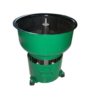 玉石震动抛光机铜币去锈震机振桶黑胶斗五金去毛刺振动研磨机小型