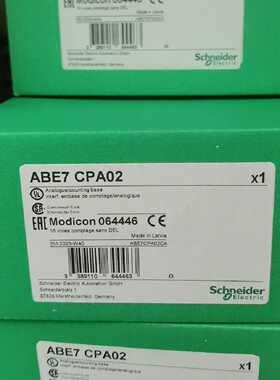 【询价】ABE7CPA02，质保一年适用