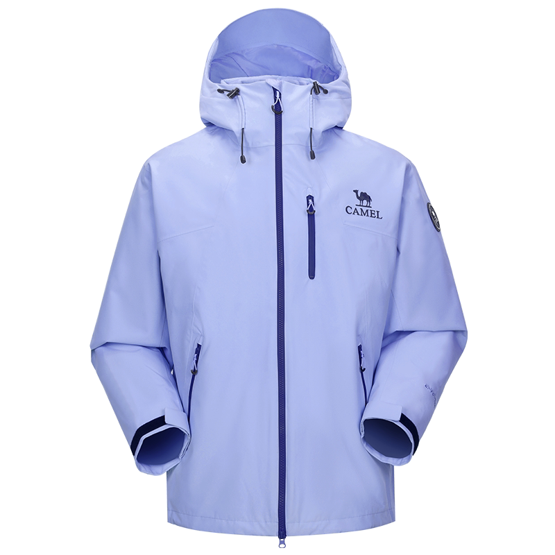 【王者凯甲Ultra】骆驼单层冲锋衣男女26户外防水防风登山服外套