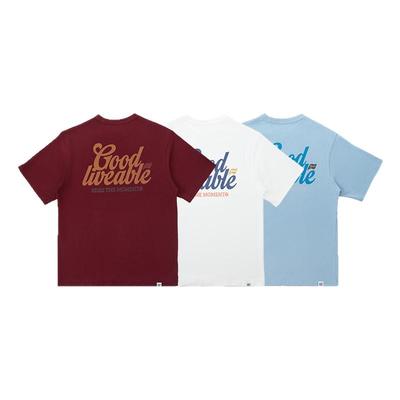 GOODLIVEABLE7A抗菌LOGO印花t恤