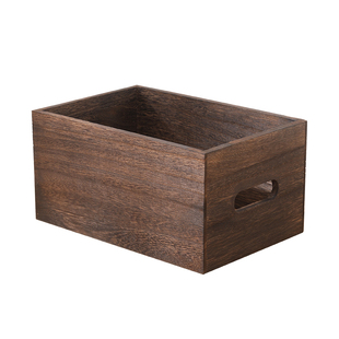 实木收纳盒桌面家用遥控器置物盒木制化妆品整理储物盒杂物归纳盒