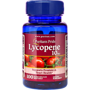 普丽普莱番茄红素软胶囊美国进口蕃茄红素男性西红柿素10mg100粒