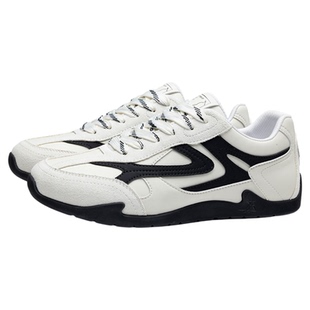 马克华菲德训鞋男休闲男鞋2026新款软底赛车鞋子白色透气男士板鞋