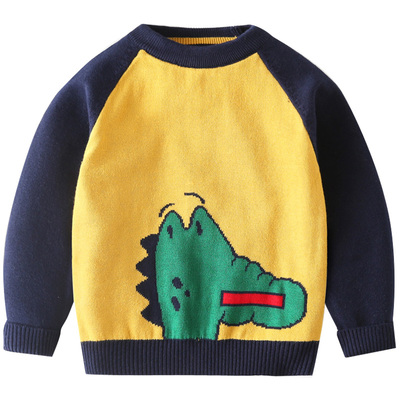 男童断码清仓秋冬针织毛线衣