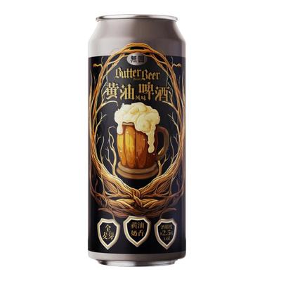 无囿黄油风味啤酒500ml*5罐 酒精度≥2.5度黄油奶香微醺啤酒
