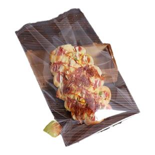 蛋糕贝果面包包装袋烘焙现烤切片吐司袋透明饼干自封自粘食品袋子