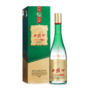 西凤酒1964珍藏版凤香型白酒纯粮固态结婚喜宴55度500mL1瓶单瓶装
