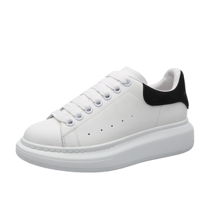 顶版ins潮小白鞋女2026春新款厚底增高运动板鞋真皮百搭休闲男鞋