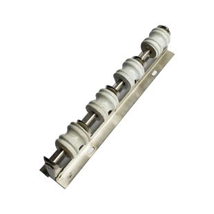 不锈钢加厚室外电线街码四位电力瓷瓶支架配绝缘子瓷珠拉50平包邮