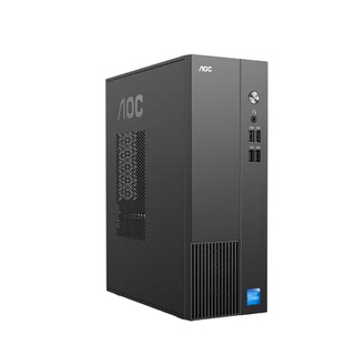 AOC官方旗舰店荣光T200品牌主机台式电脑整机酷睿i5高配迷你7升mini小主机便携微型全套一体办公家用游戏主机