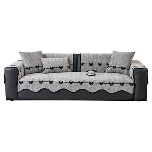 沙发垫四季通用2025新款冬加厚固定防滑轻奢高级感坐垫子座套罩巾