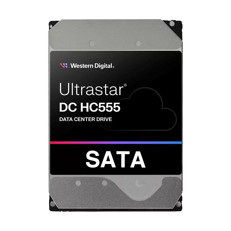 【自营】WD西部数据 HC555 3.5英寸SATA接口NAS服务器企业级硬盘