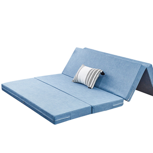 折叠床垫软垫午睡榻榻米海绵垫单人学生宿舍租房专用打地铺可定制