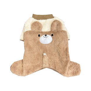 宠物秋冬法斗双面绒加绒厚狗狗衣服巴哥犬斗牛犬柴犬防掉毛四脚衣