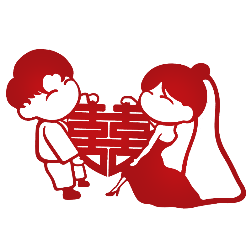 喜字贴婚房布置结婚礼专用新房窗户衣柜囍字贴纸装饰网红婚庆用品