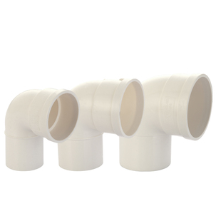 50PVC排水管弯头110内插45度大小弯头 135度出水配件接头异型弯头