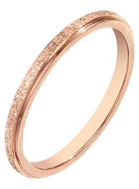 情侣戒指One钛钢时尚通勤女