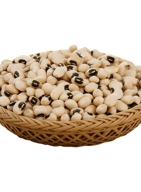 广东岭南农家自种白眉豆白豆缸豆饭豆新鲜当季新干货煲粥煲汤烘焙