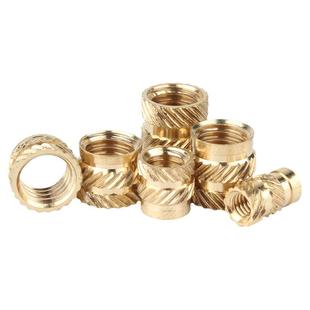 铜花母注塑镶嵌件预埋件螺母滚花热熔螺帽螺母大全M1M2M3M4M5M6M8