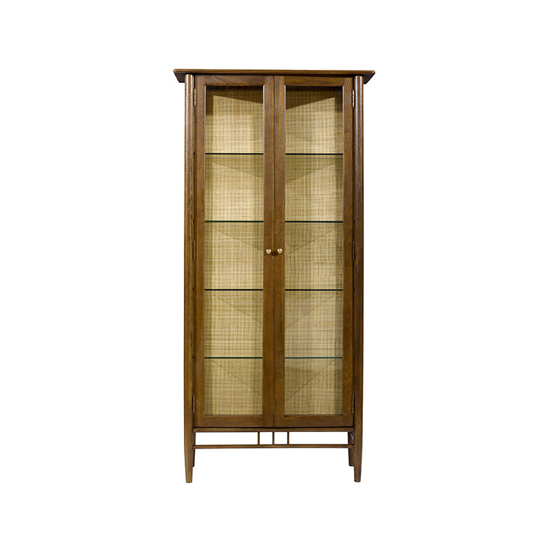 foundhome玻璃实木展示柜