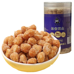 Q米崽海盐蜂蜜花生多味花生300g