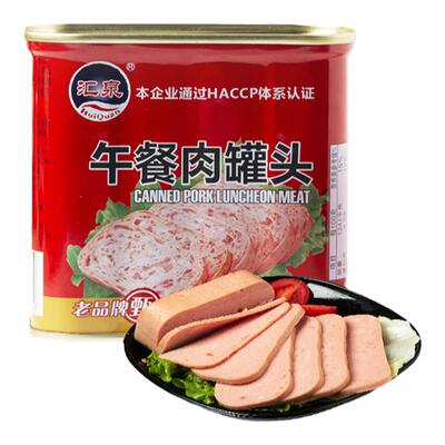 汇泉午餐肉罐头340g猪肉罐头