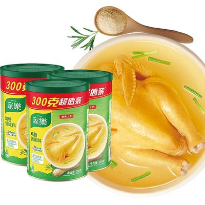 家乐炒菜提鲜鸡粉调味300g×3罐