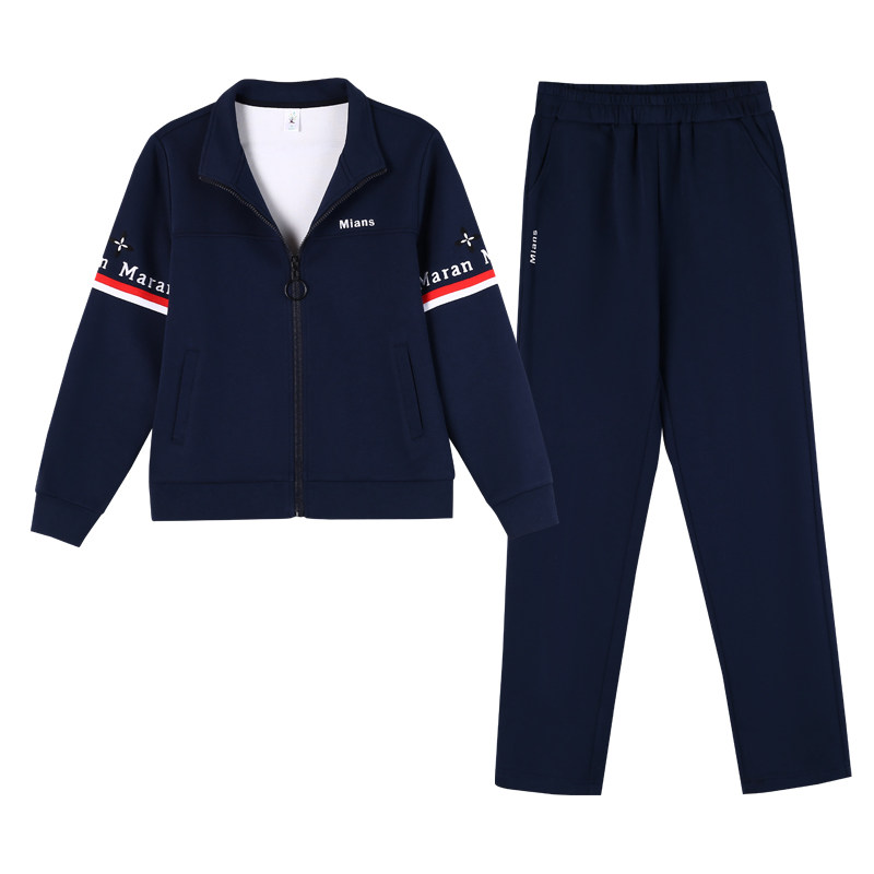 新款休闲运动服套装女春秋三件套