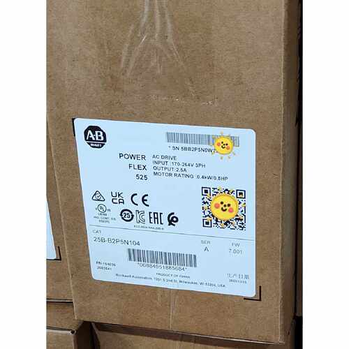 询价下单25B-B2P5N104，全新变频器