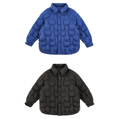 幼悠男童2025冬季新款翻领轻薄95白鸭绒无胆防绒羽绒服儿童外套潮