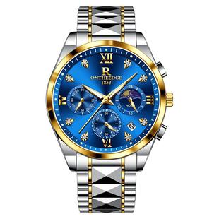 瑞士夜光手表男款正品品牌防水男士机械十大男生名表男式商务腕表