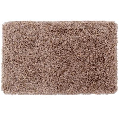 利快自然派长毛浴室地垫防滑吸水