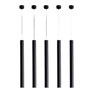 简约现代吧台吊灯圆柱形餐厅装饰吊灯火锅店酒店前台长筒圆管吊灯