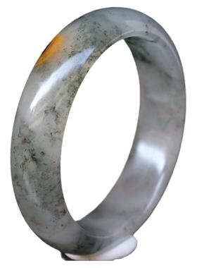 天然玉石桂林鸡血玉石手镯贵妃料上朗料57*16*8mm57g玉化款