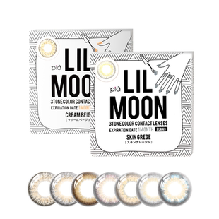 LILMOON日本美瞳月抛1片进口隐形眼镜大小直径[部分临期效期3年]
