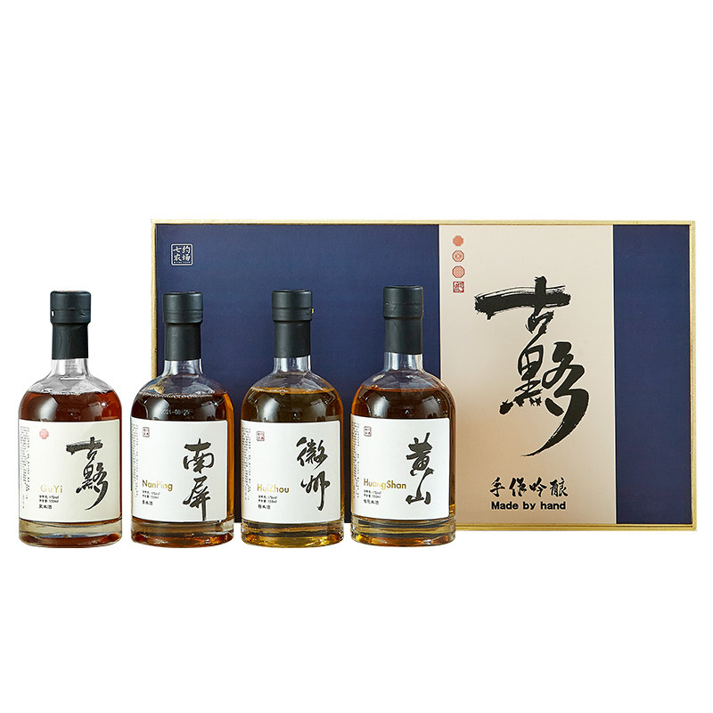 七约米酒正宗有机4瓶礼盒装