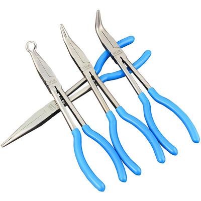 加长柄度弯头11寸尖嘴钳子