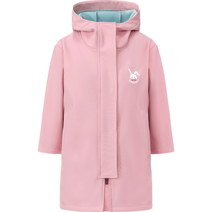 速干浴巾游泳浴袍冬季中大童女孩斗篷冬训加厚保暖防水成人外披衣