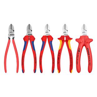 KNIPEX斜嘴钳德国凯尼派克斜口钳进口电工剪钳70 05 160 7002160