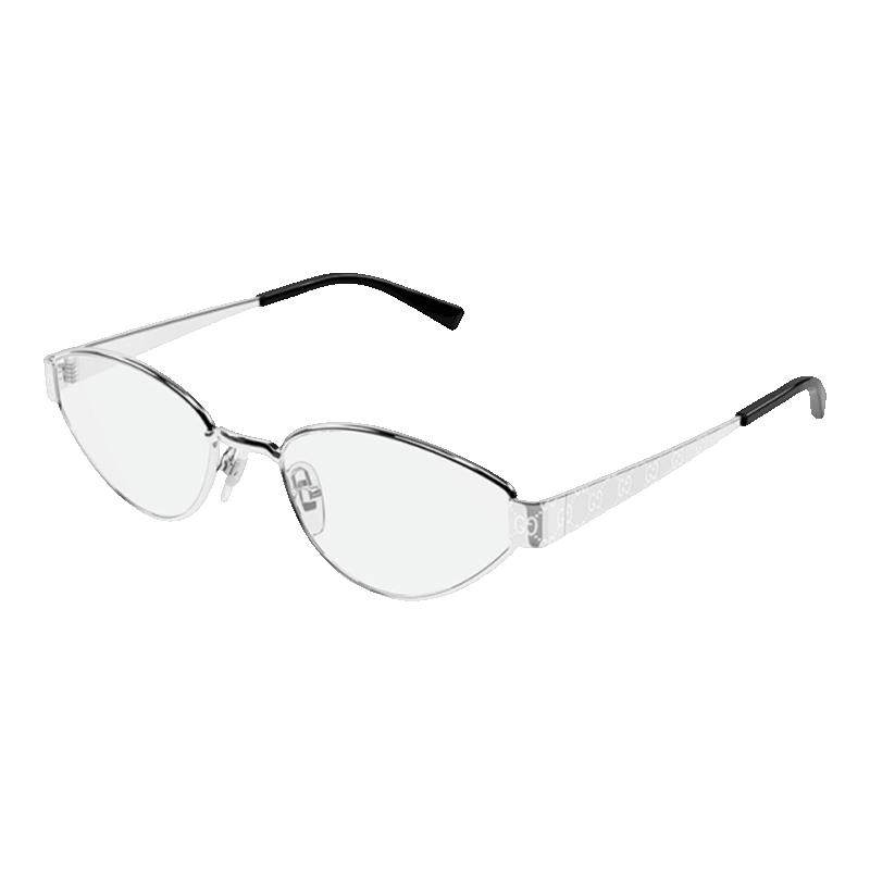 GUCCI古驰眼镜架金属女